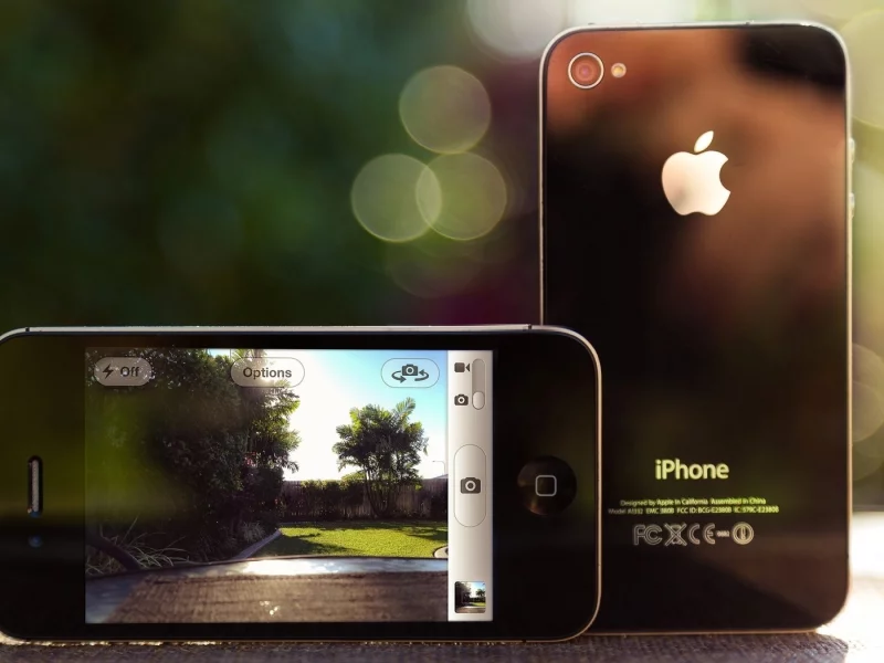 iphone, apple, телефон, 4