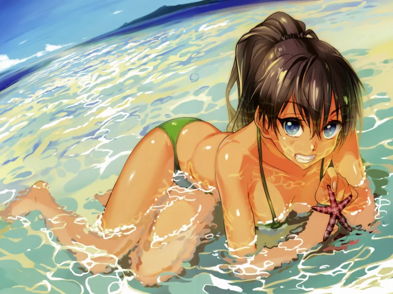 andou chikanori, ganaha hibiki, арт, idolmaster, аниме