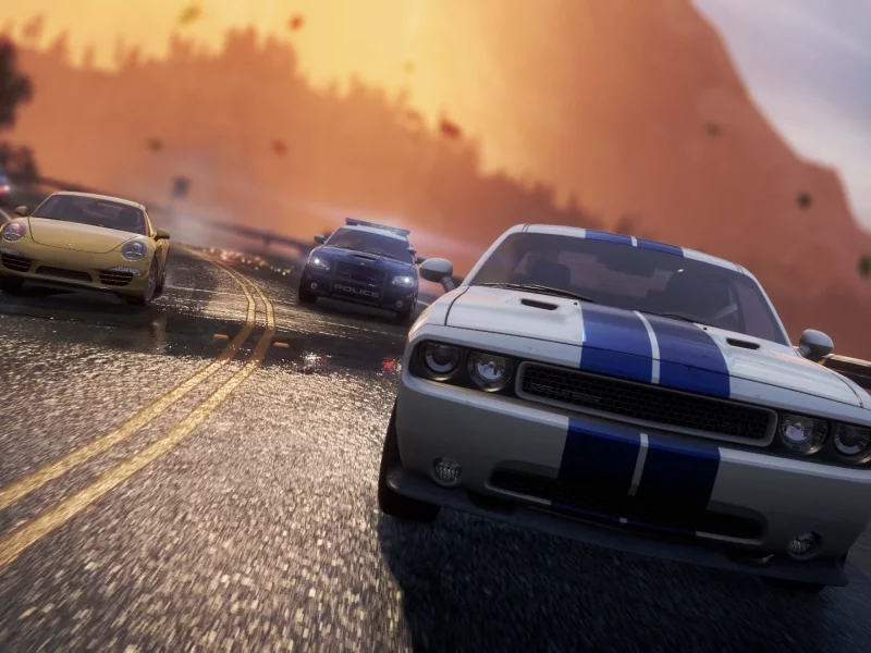 need for speed most wanted 2, dodge challenger, porsche