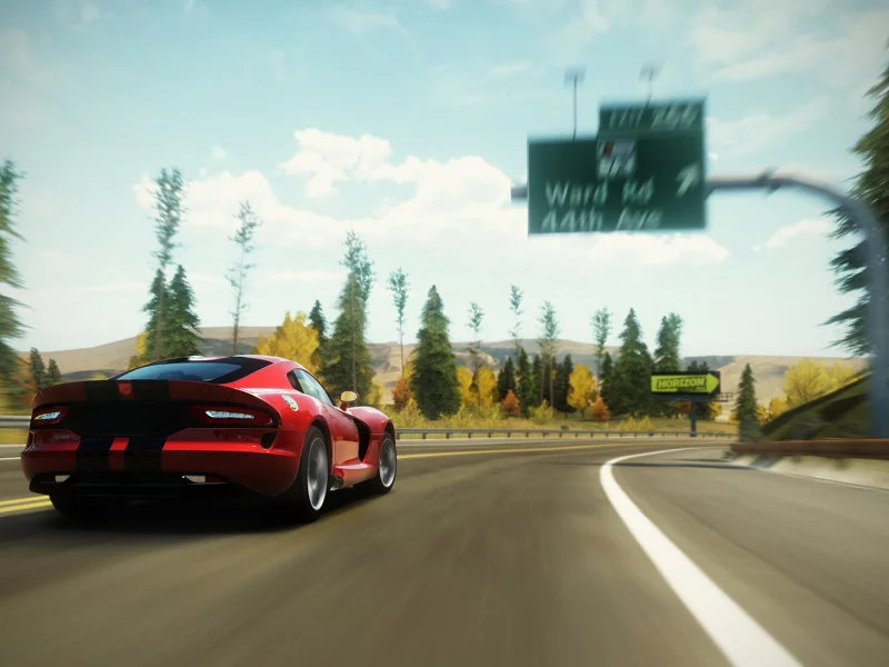 поворот, forza horizon, скорость, game