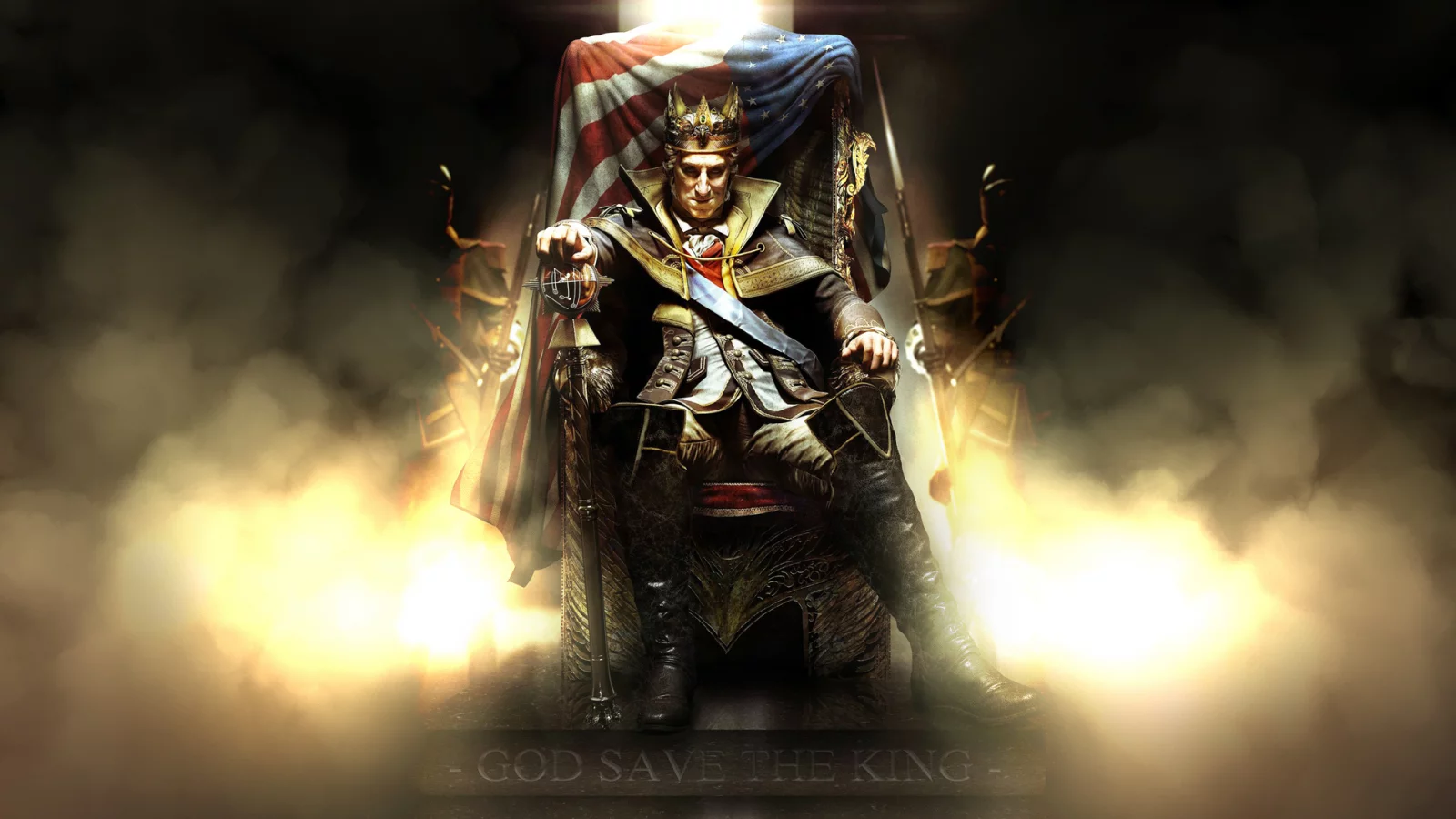 король, dlc, 3, assassins creed, вашингтон