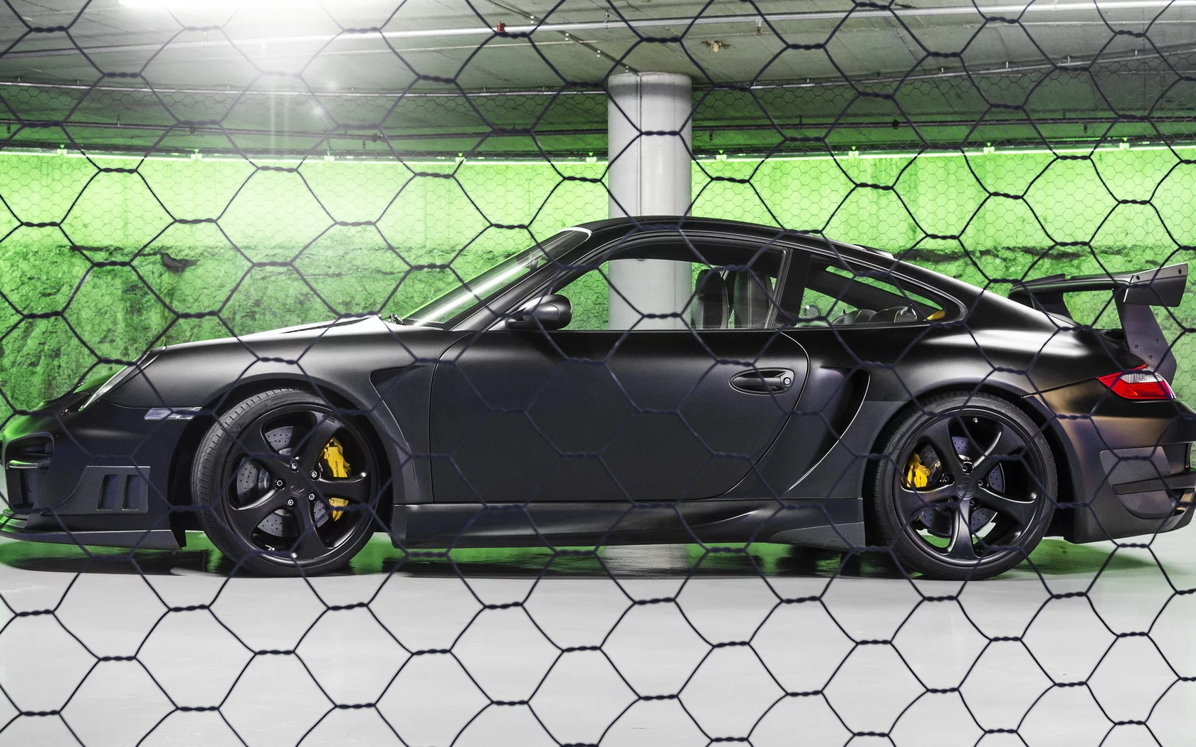 street r, суперкар, techart, gt, porsche, черный