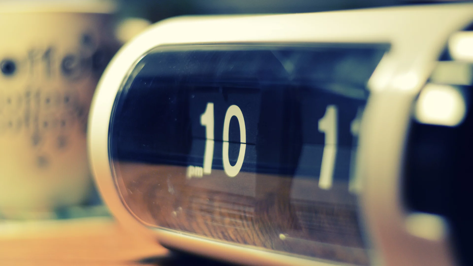 цифры, часы, clock, кружка, стол, flip