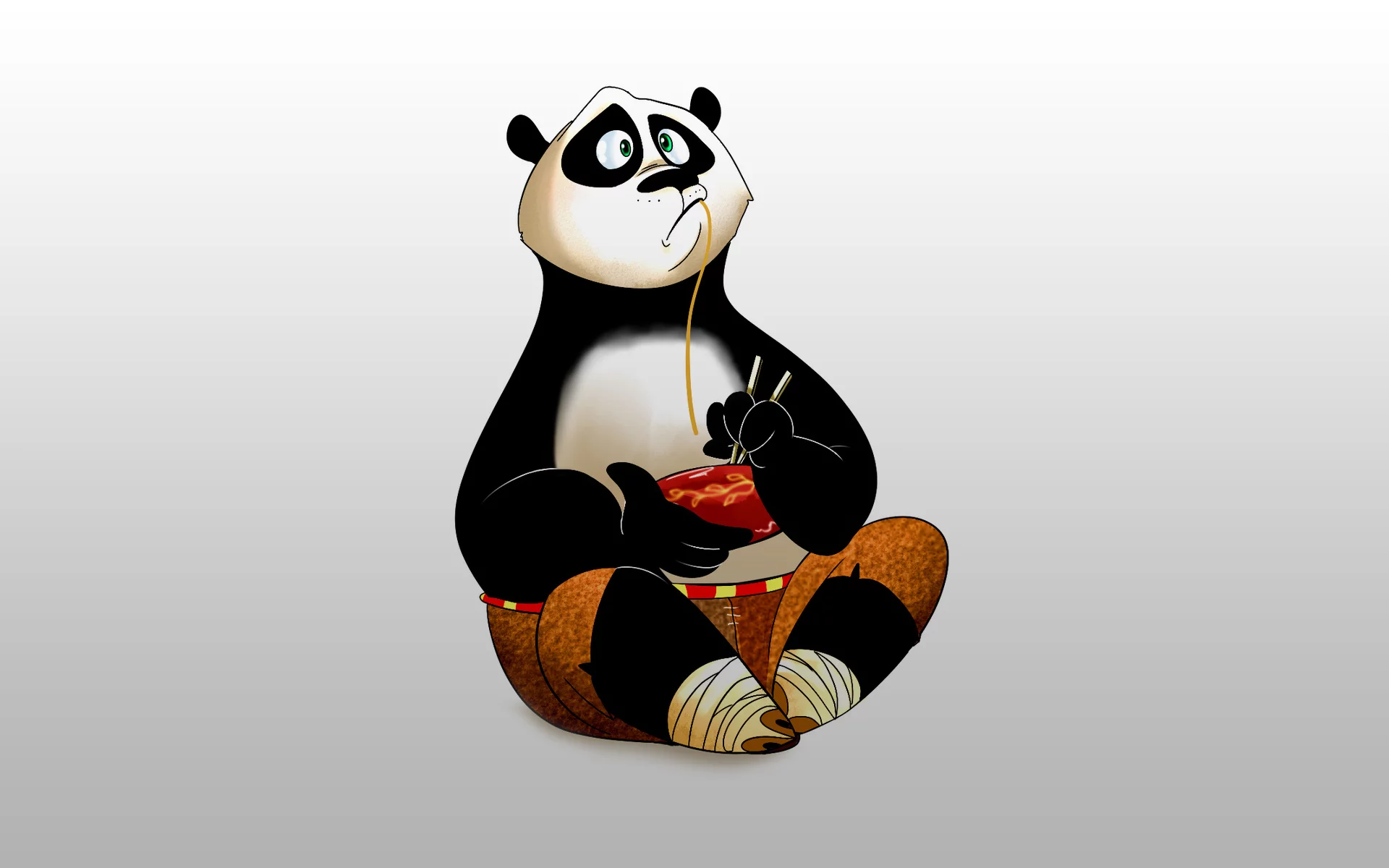 kung fu panda, кунг-фу панда, лапша, палочки