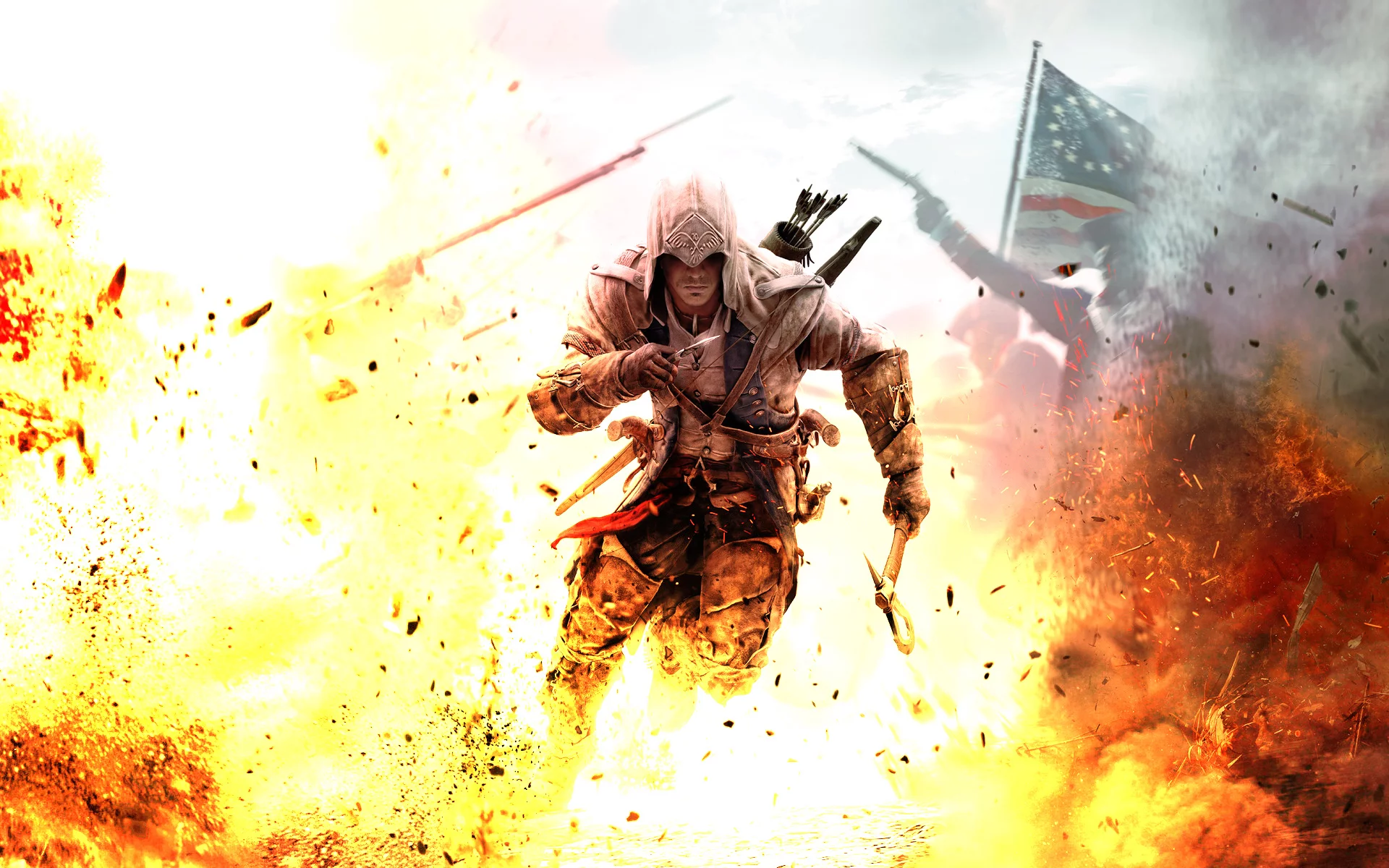 assasins creed iii, моя работа, коннор