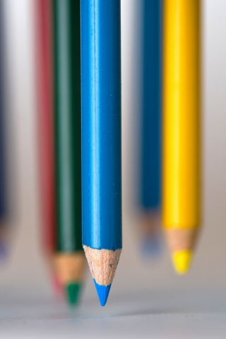 цвет, карандаши, форма