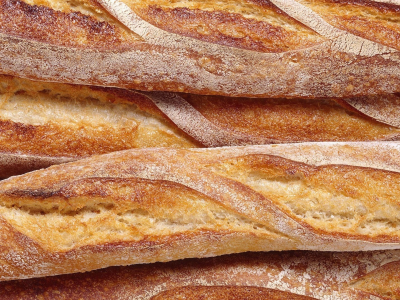 хлеб, еда, французская булка