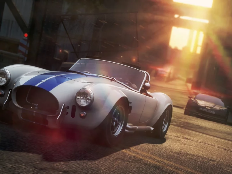 shelby cobra, chevrolet, гонка, need for speed mostwanted 2
