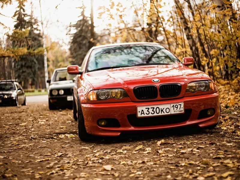 листья, осень, e46, e28, bmw