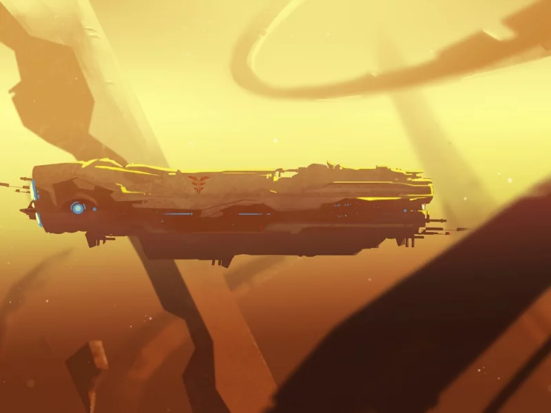 арт, корабль, игра, homeworld, космос