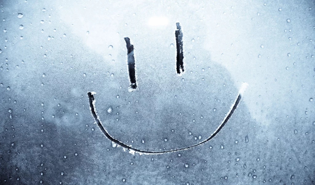 smiling, 