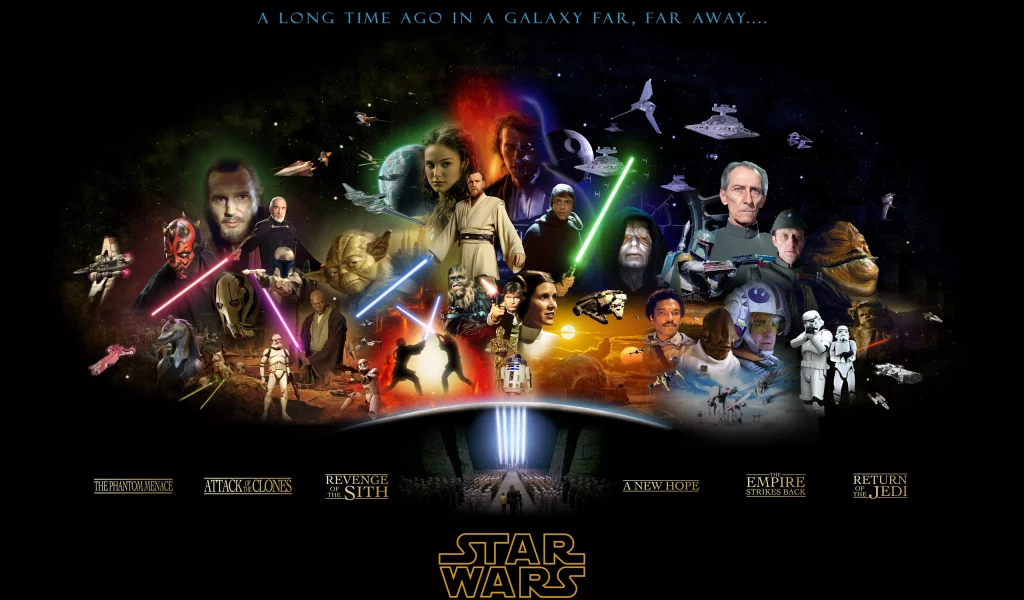Obi-Wan Kenobi, Jango Fett, Star Wars: The Empire Strikes Back, Боба Фетт, Anakin Skywalker, Оби-Ван Кеноби, Star Wars, Йода, Mace Windu, Дарт Вейдер, Darth Maul, Luke Skywalker, Люк Скайуокер, Darth Vader, Дарт Мол, Revenge of the Sith, Анакин Скайу