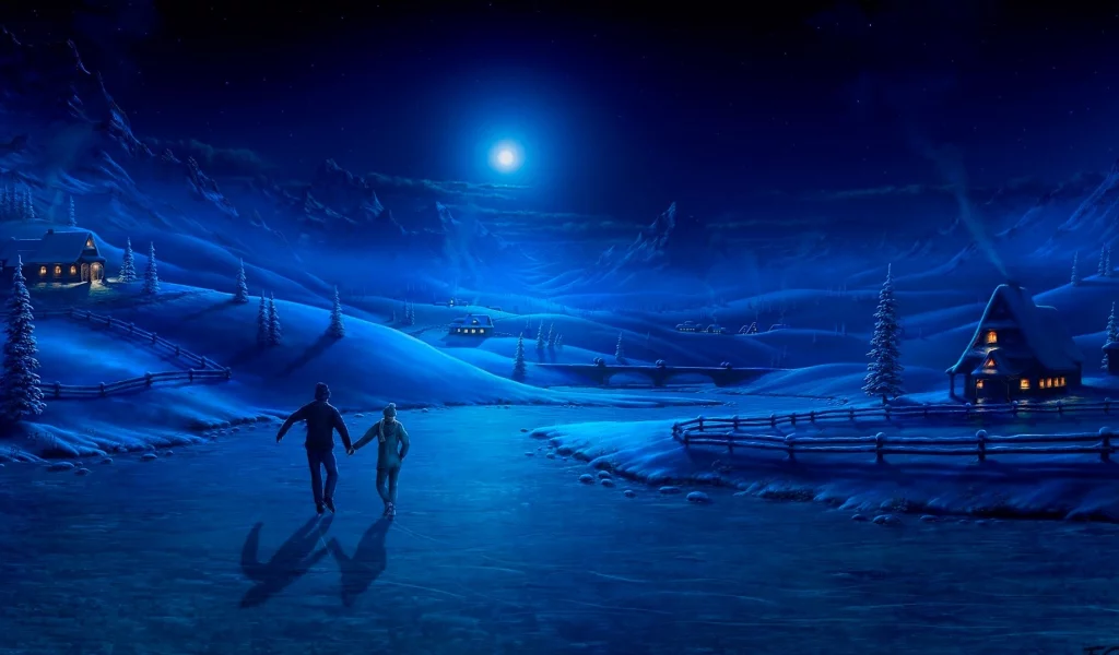 зима, winter