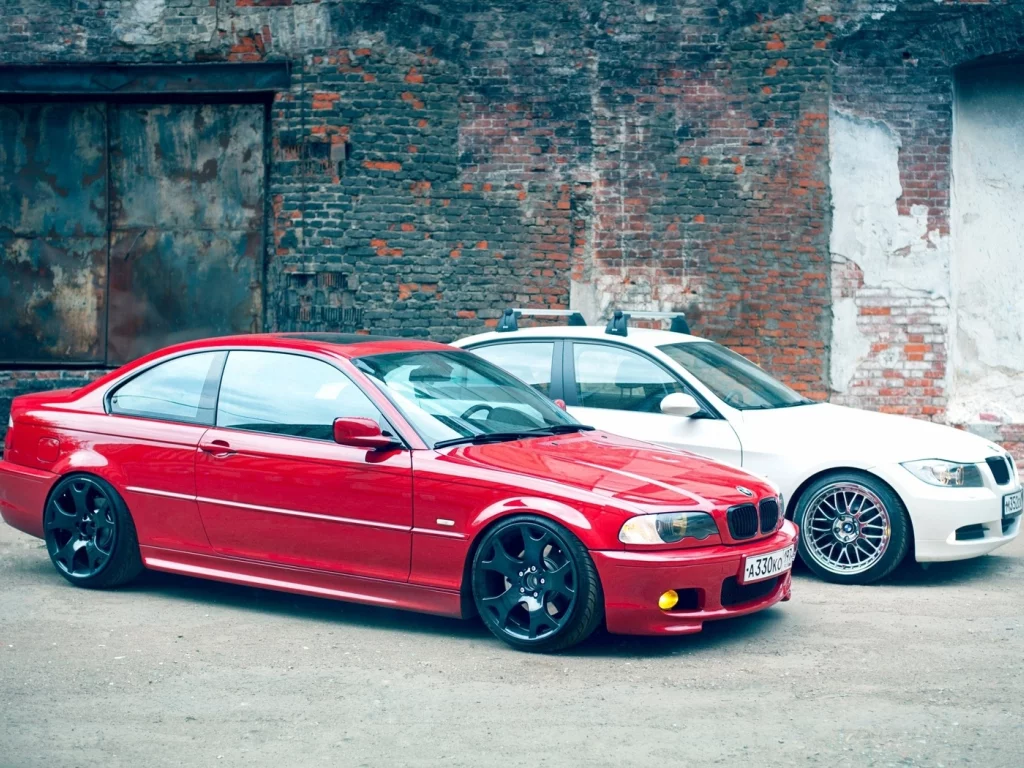 e90, белая, e46, красная, bmw