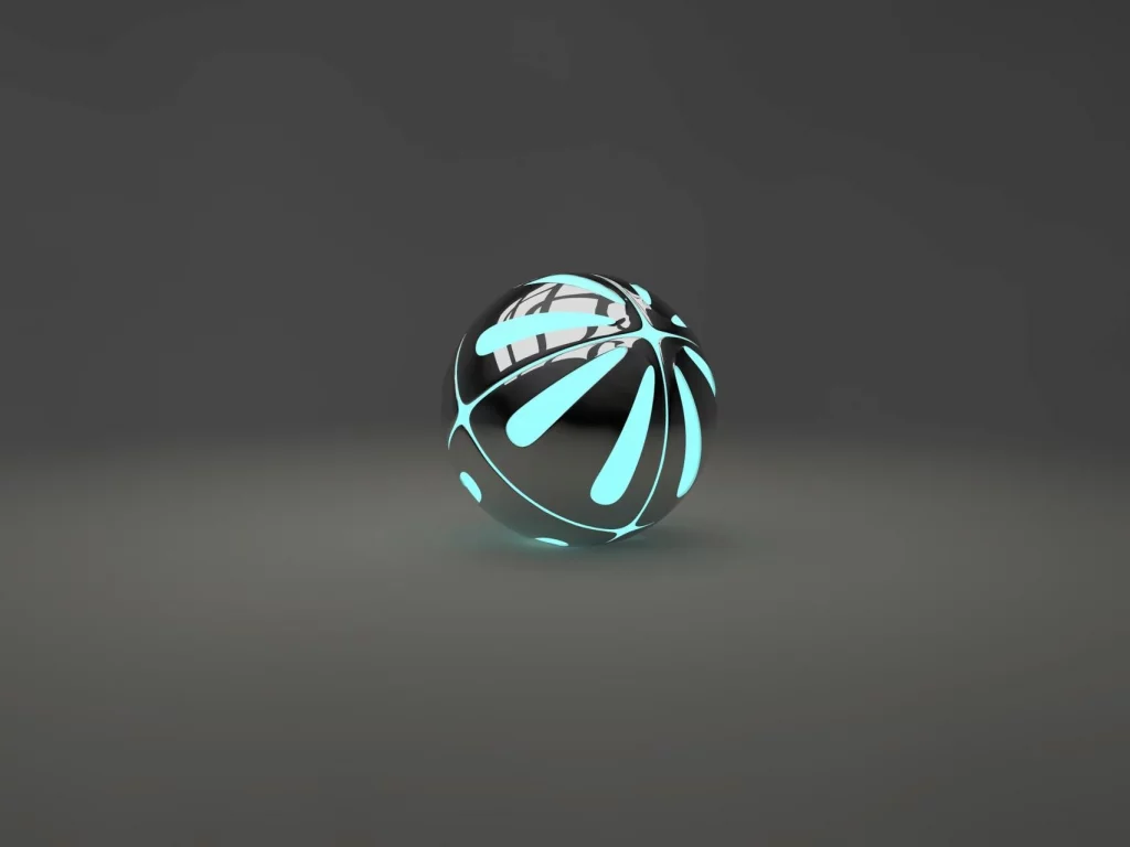 визуализации, light, 3D, свет, CINEMA 4D, render, серый, синий, balls, cinema 4d, шары, gray, blue