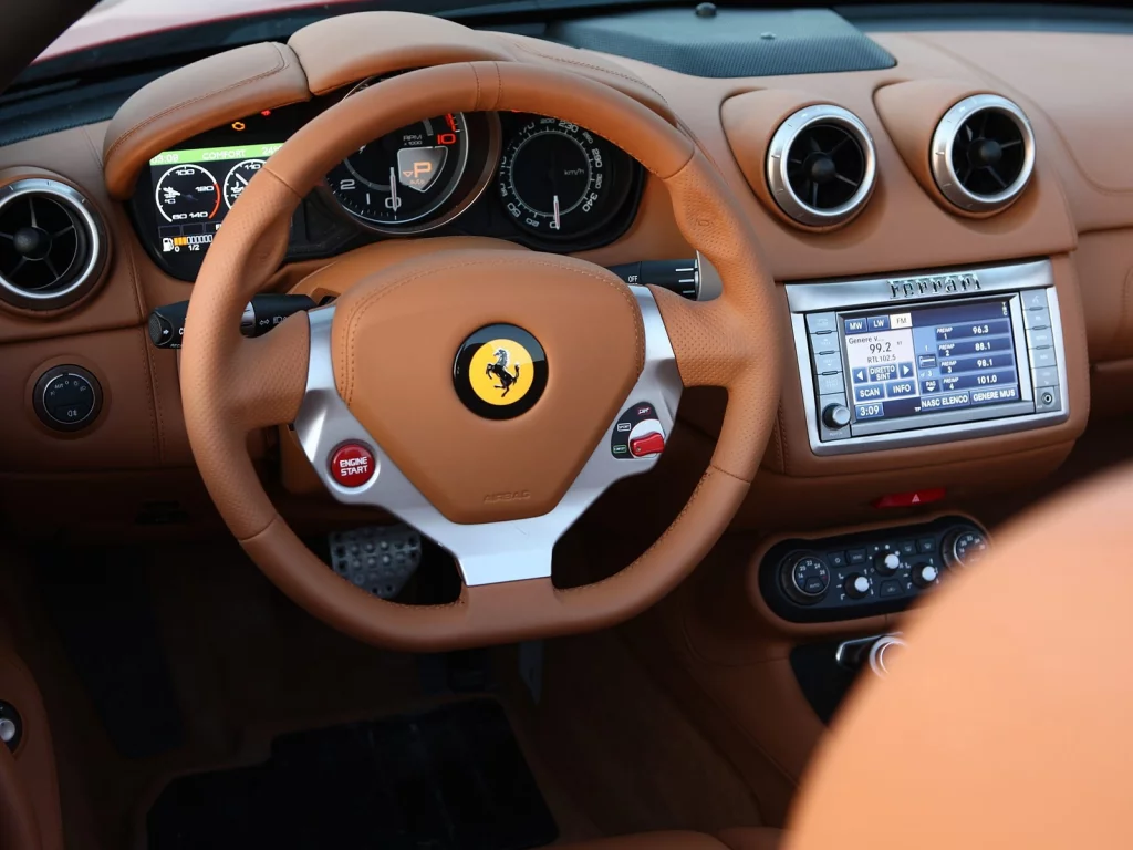 интерьер, interior, Ferrari, cars, автомобили