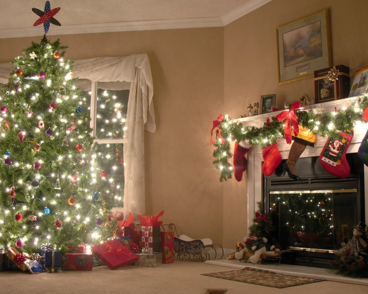 Christmas trees, Рождественские елки