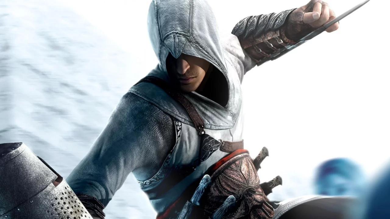 assassins, knives, видео-игры, Альтаир ибн Ла- Ахад, ножи, капот, рыцари, video games, Altair Ibn La Ahad, убийц, Ubisoft, hood, Assassins Creed, knights