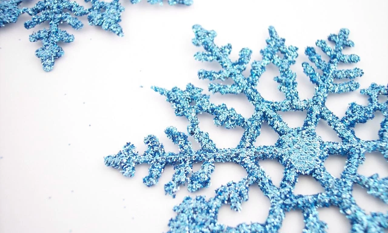 winter, snowflakes, snow, 