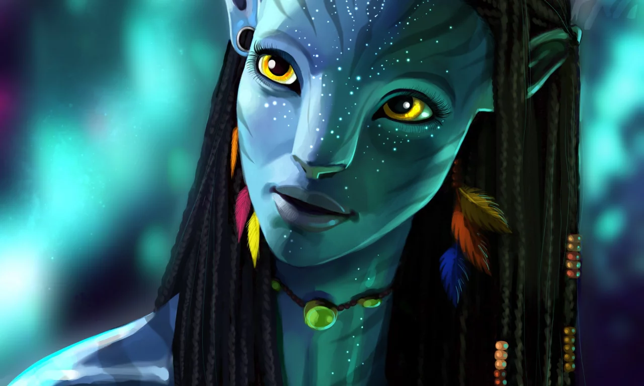 Аватар, кино, Avatar, Нейтири, movies, legacy, наследие, drawings, evil, Neytiri, рисунки, злой