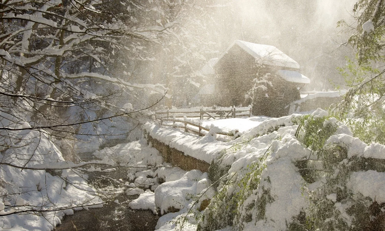 зима, winter