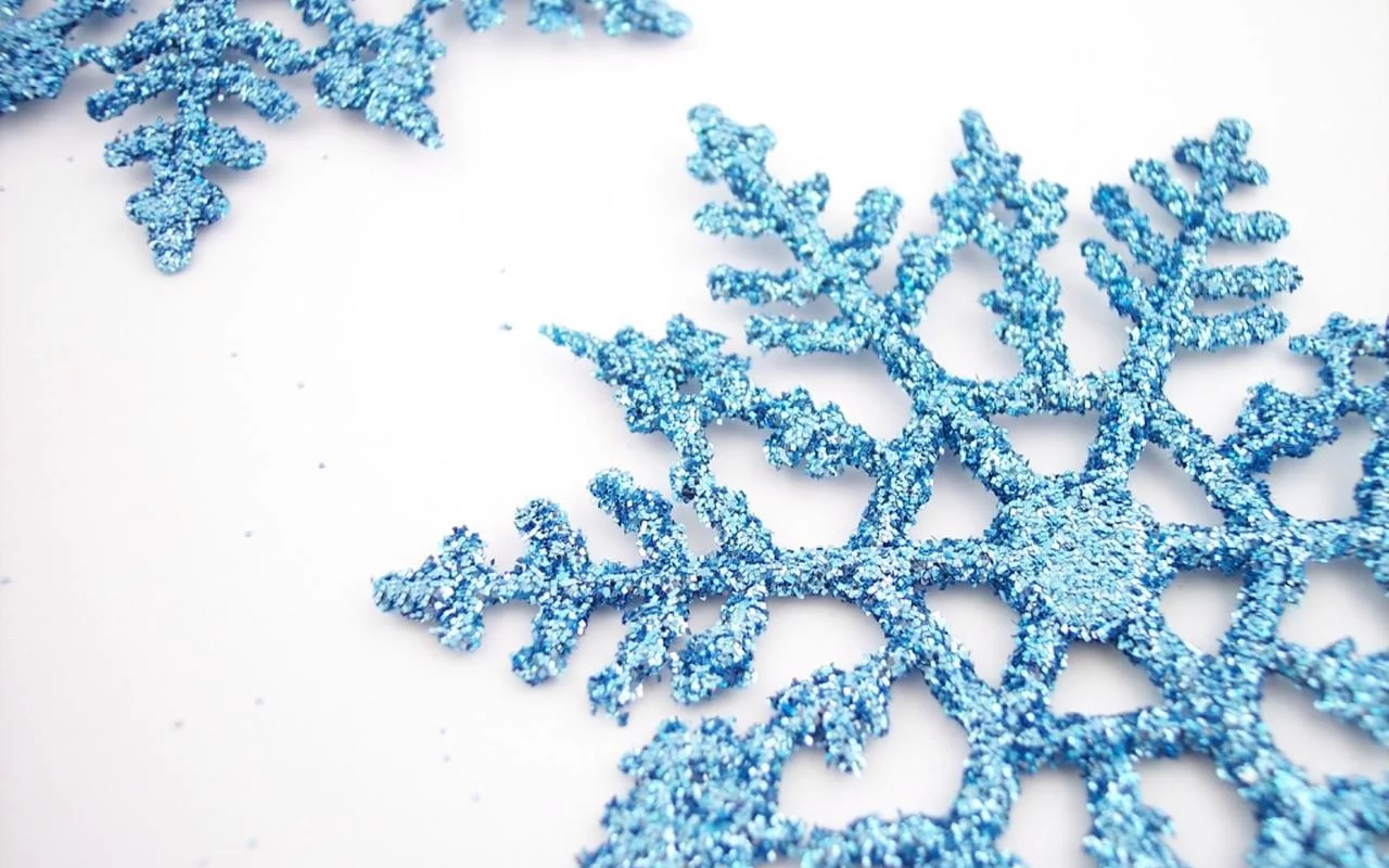 winter, snowflakes, snow, 