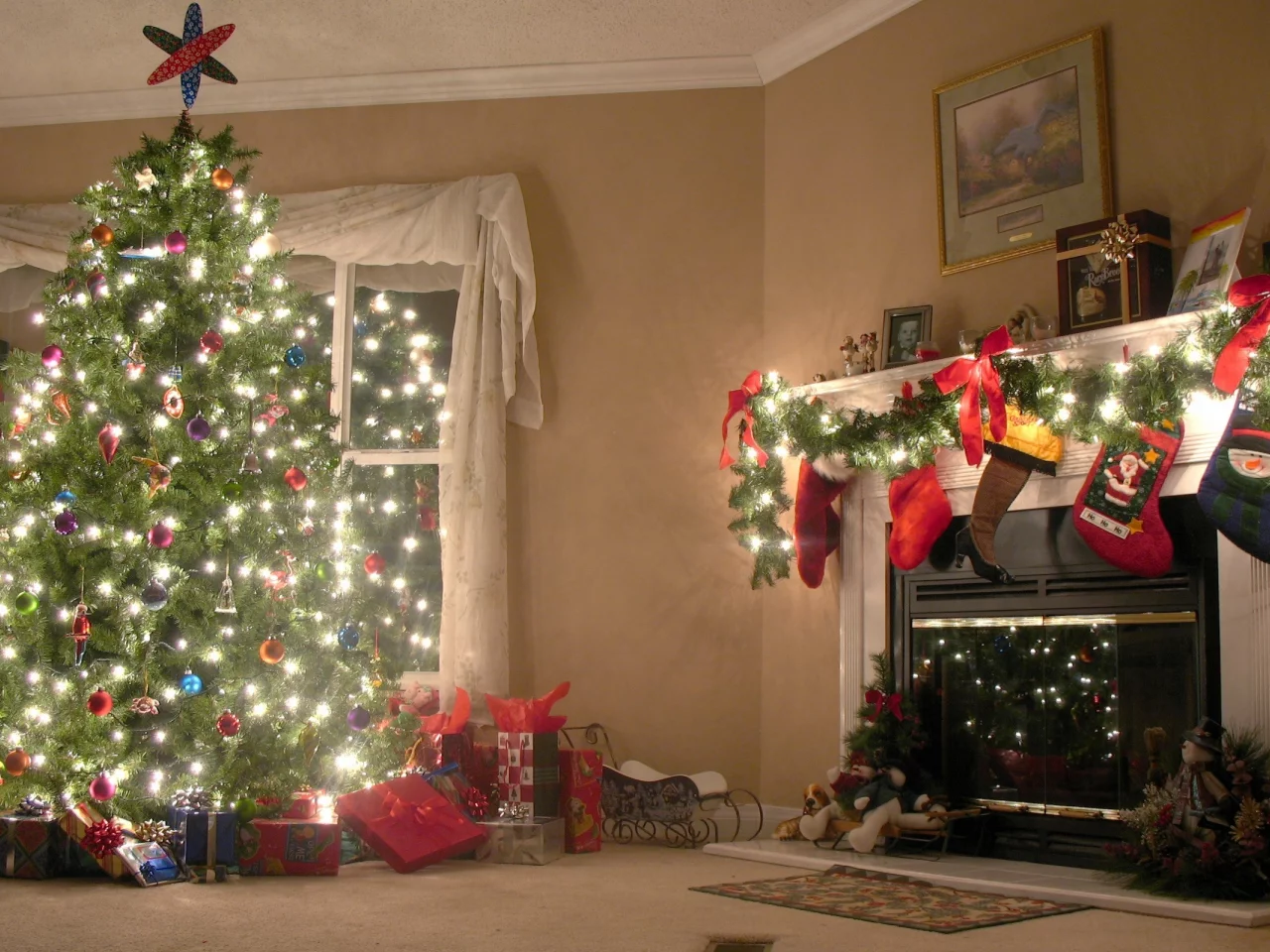 Christmas trees, Рождественские елки