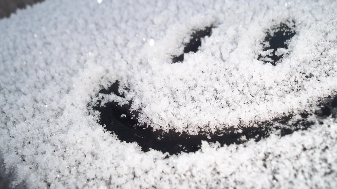 smiley face, snow, smiley, smiling, 