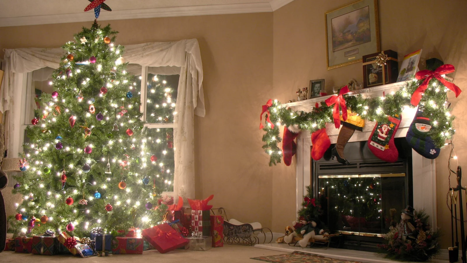 Christmas trees, Рождественские елки