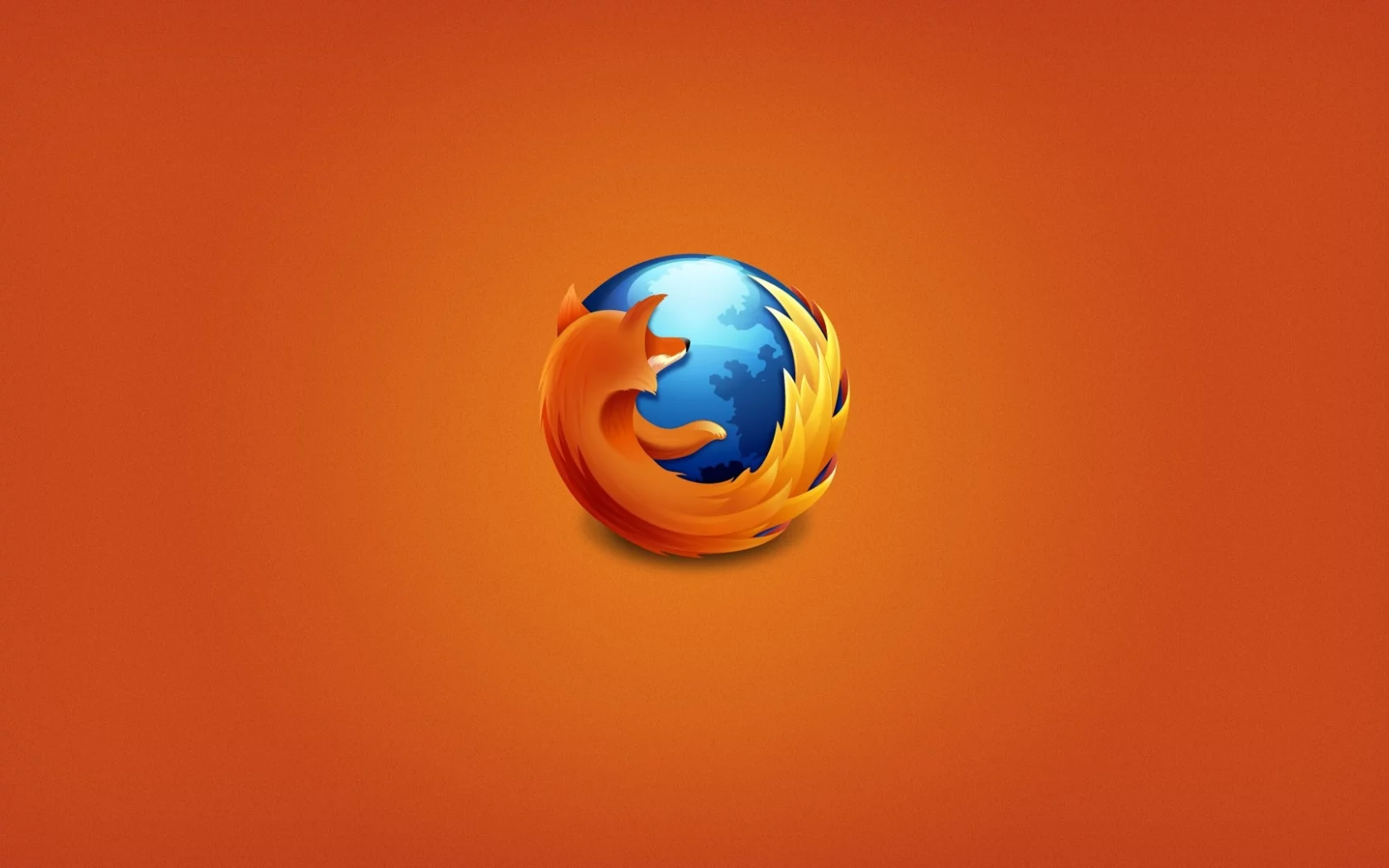 веб-браузер, Firefox, Mozilla, web browser, оранжевый фон, orange background