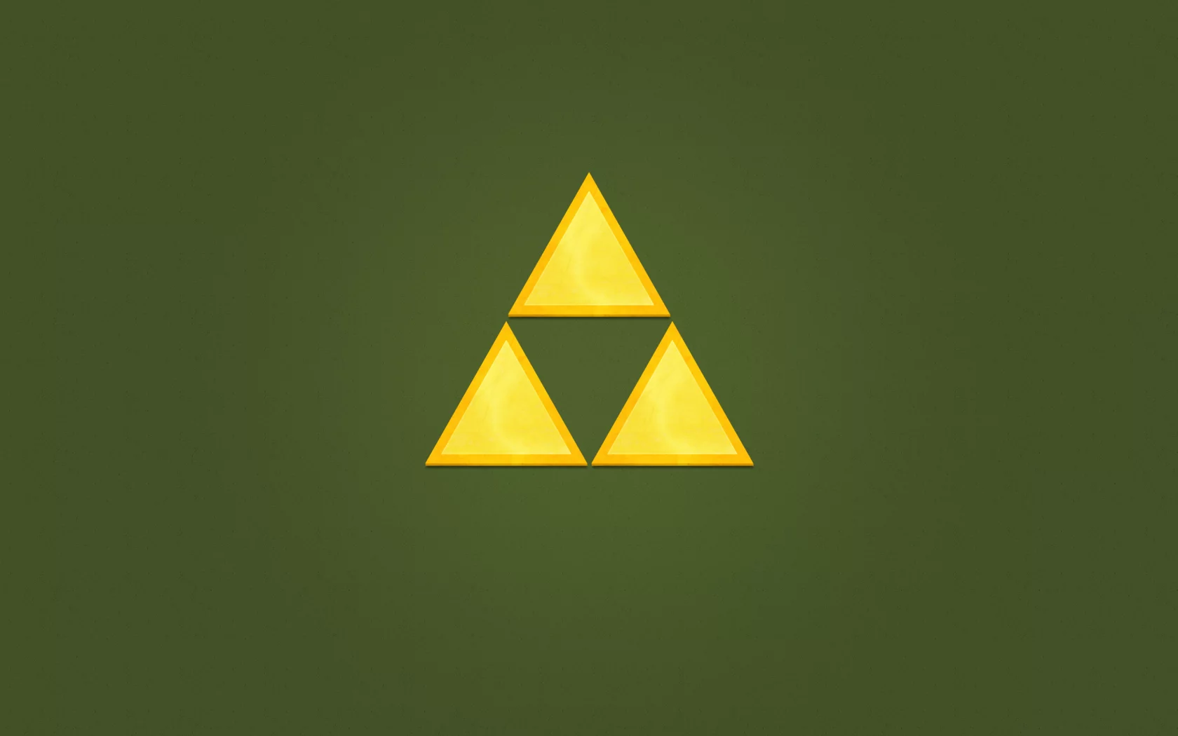 green background, video games, , simple background, The Legend of Zelda, triforce, abstract