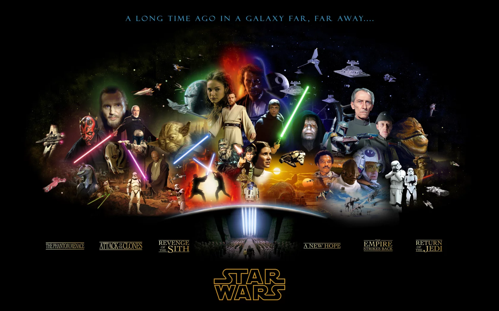 Obi-Wan Kenobi, Jango Fett, Star Wars: The Empire Strikes Back, Боба Фетт, Anakin Skywalker, Оби-Ван Кеноби, Star Wars, Йода, Mace Windu, Дарт Вейдер, Darth Maul, Luke Skywalker, Люк Скайуокер, Darth Vader, Дарт Мол, Revenge of the Sith, Анакин Скайу