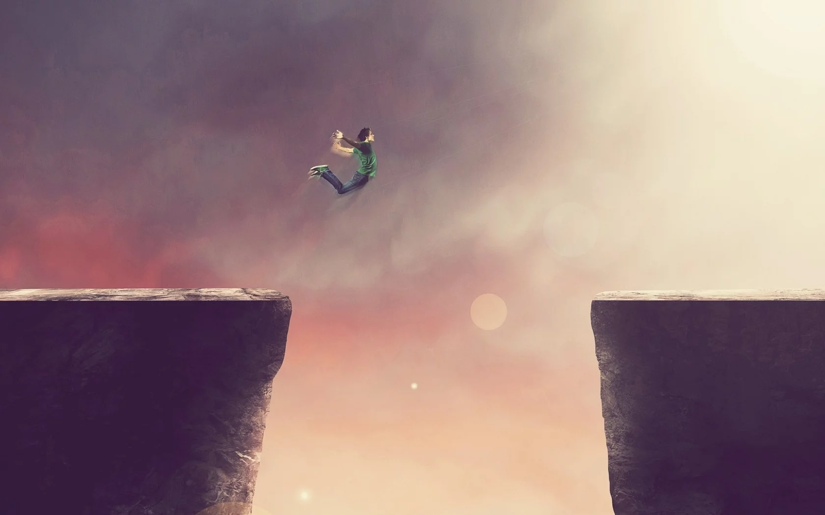 boys, Солнце, скалы, cliffs, jump, jumping, ребята, Sun, прыжки, прыгайте