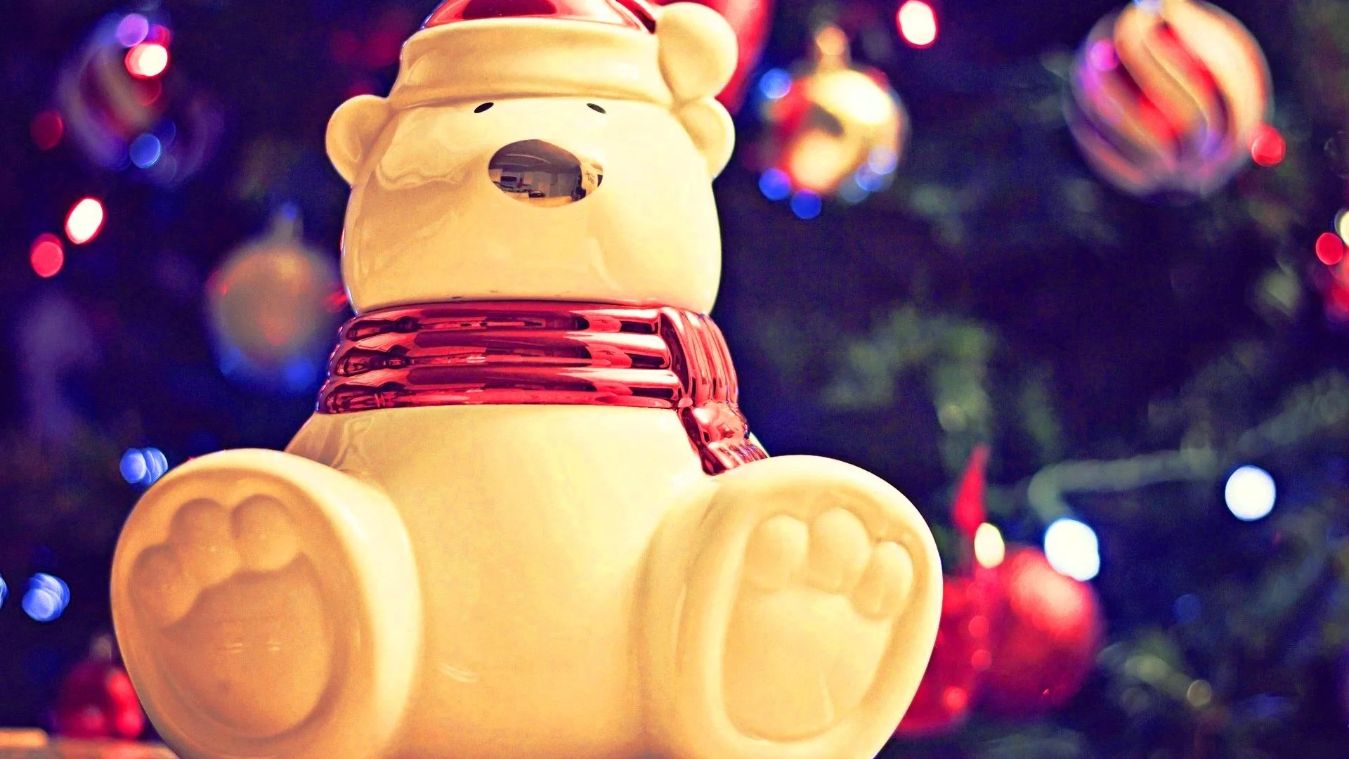Happy new year, 2013, мишка, новый год, игрушка