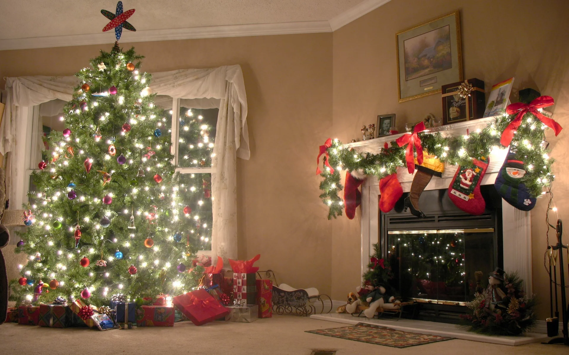 Christmas trees, Рождественские елки