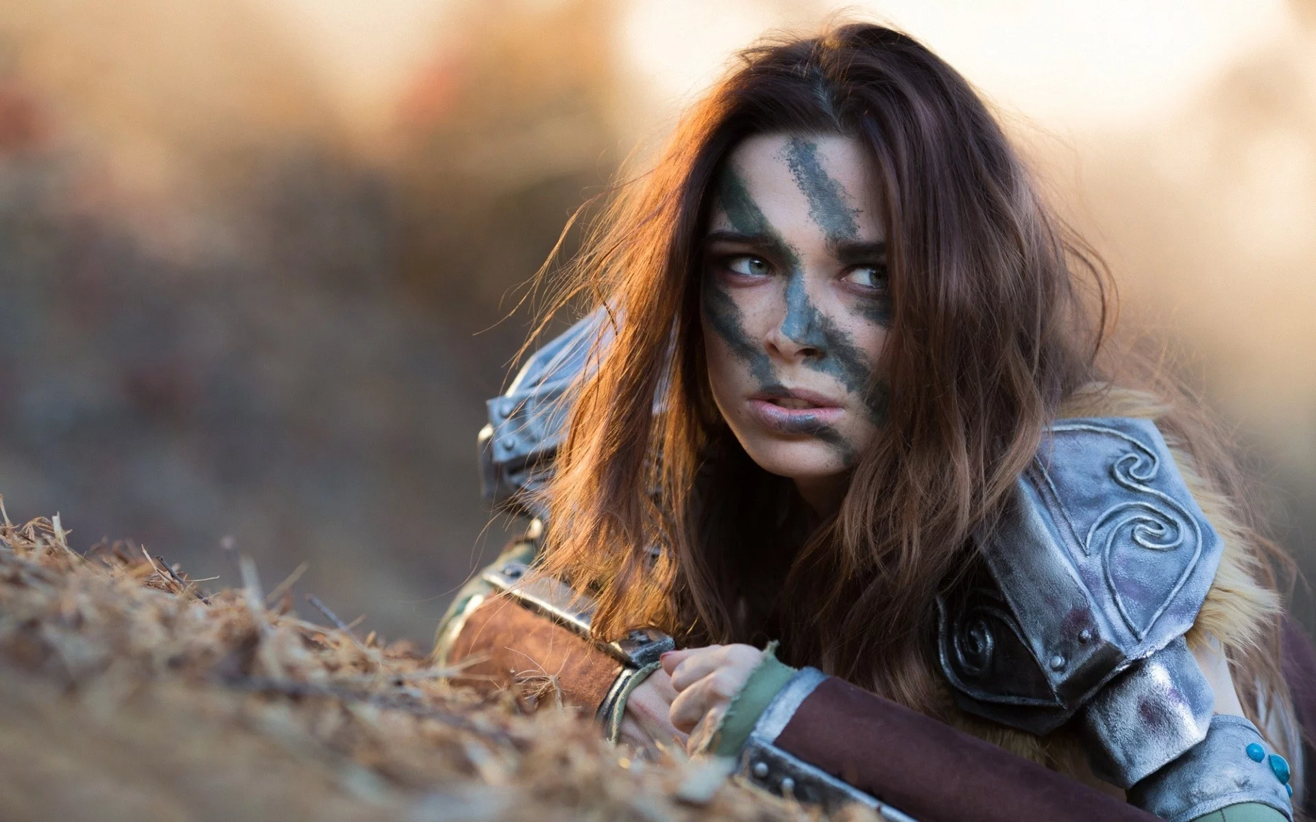 косплей, The Elder Scrolls V: Skyrim, модели, Dragonborn, women, warriors, кинжал, models, redheads, рыжие, драконорожденного, женщин, freckles, The Elder Scrolls, cosplay, лица,Elder Scrolls V: Skyrim, воины, веснушки, faces, dagger