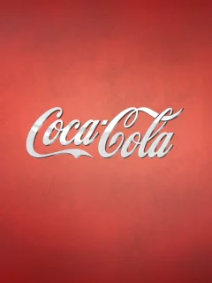красный фон, red background, Coca-Cola
