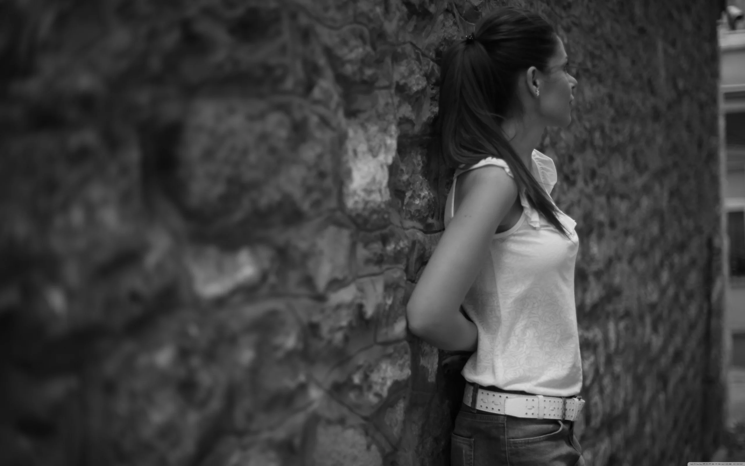 брюнетки, brunettes, black and white, ожидая,, women, черные и белые, waiting, женщины
