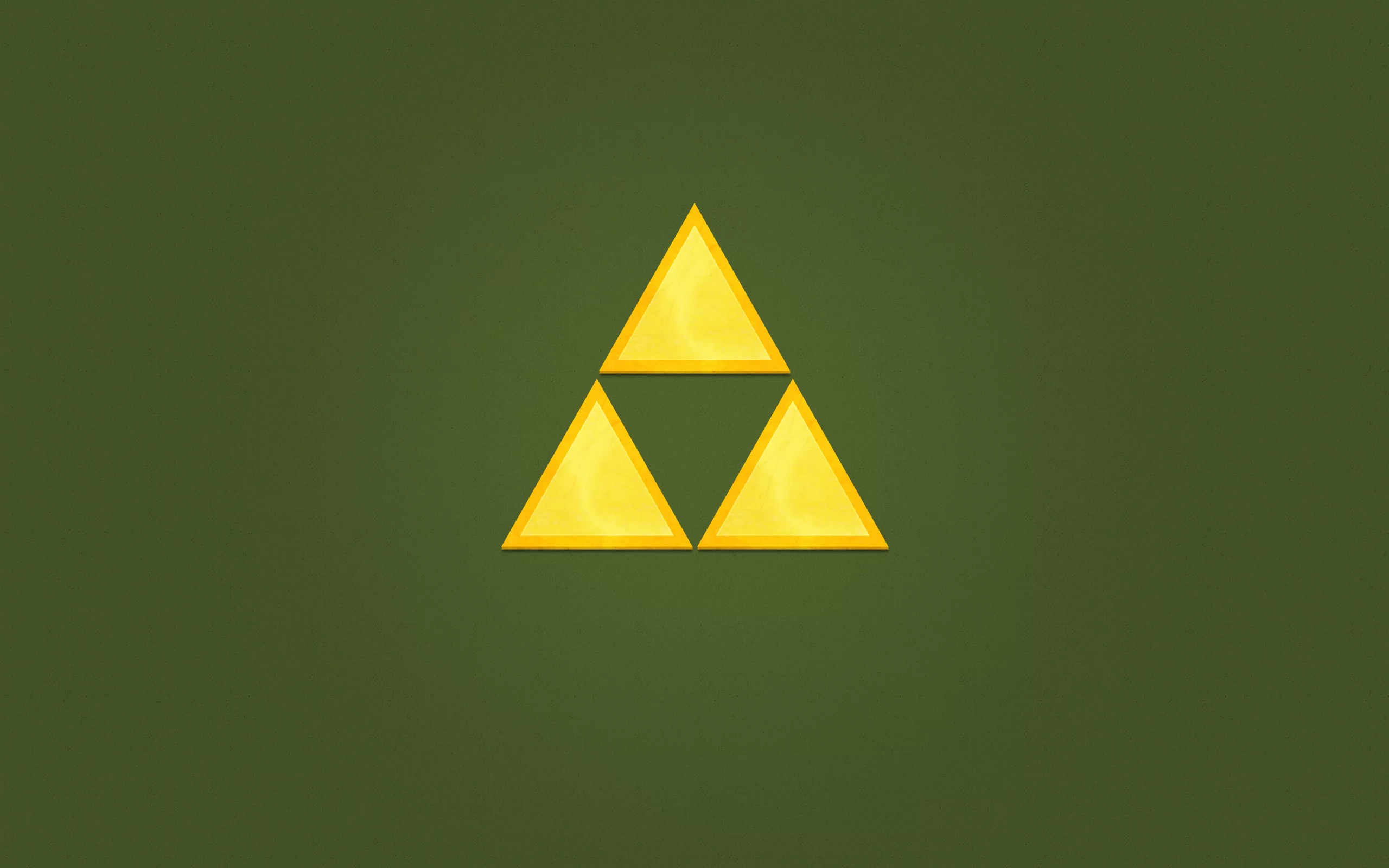 green background, video games, , simple background, The Legend of Zelda, triforce, abstract