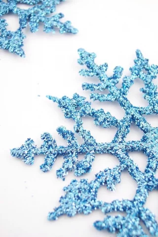 winter, snowflakes, snow, 