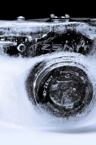 , cameras, frozen