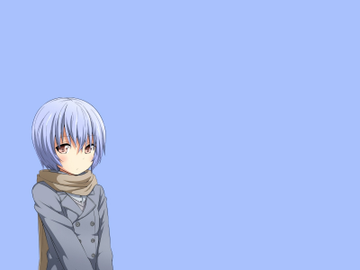 blue background, scarfs, синий фон, Ayanami Rei, простой фон, шарфы, simple background, Neon Genesis Evangelion