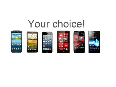 Apple, Sony, Motorola, iPhone, Samsung, Nokia, HTC