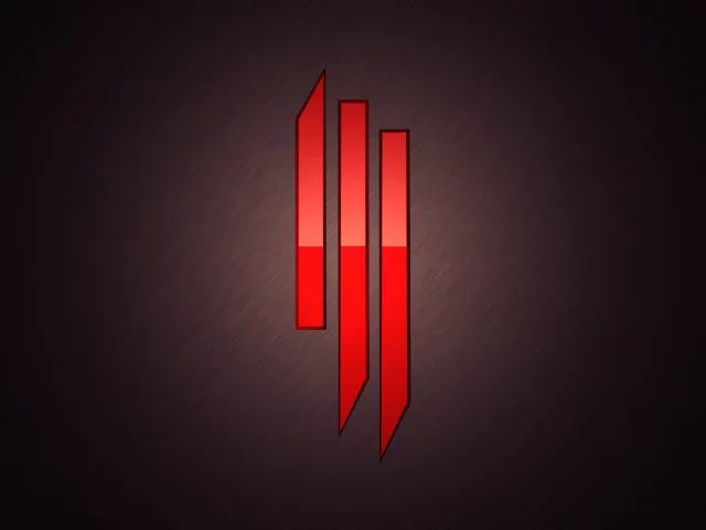 Skrillex, красный, Skrillex логотип, dubstep, music, дабстеп, Музыка, red, skrillex logo