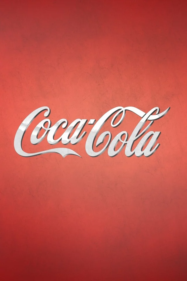 красный фон, red background, Coca-Cola