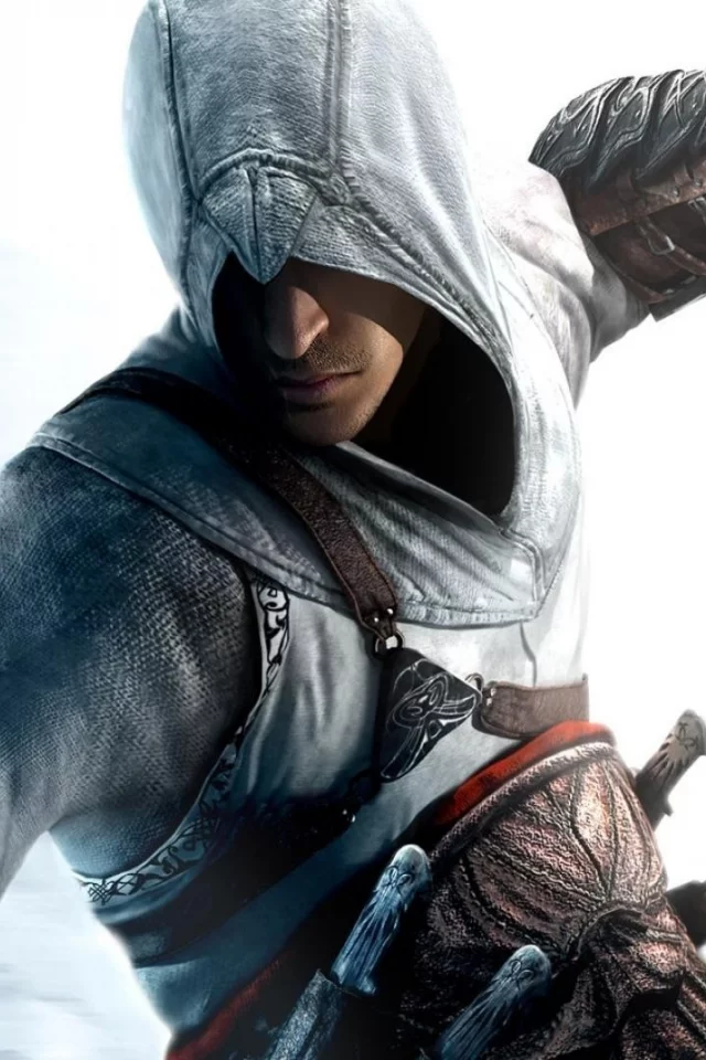 assassins, knives, видео-игры, Альтаир ибн Ла- Ахад, ножи, капот, рыцари, video games, Altair Ibn La Ahad, убийц, Ubisoft, hood, Assassins Creed, knights