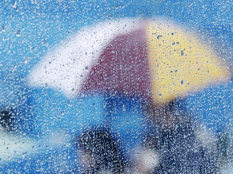 umbrellas, капли, drops, зонтики
