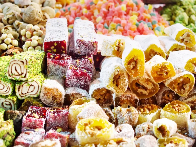food, turkish delight, Turkey, 