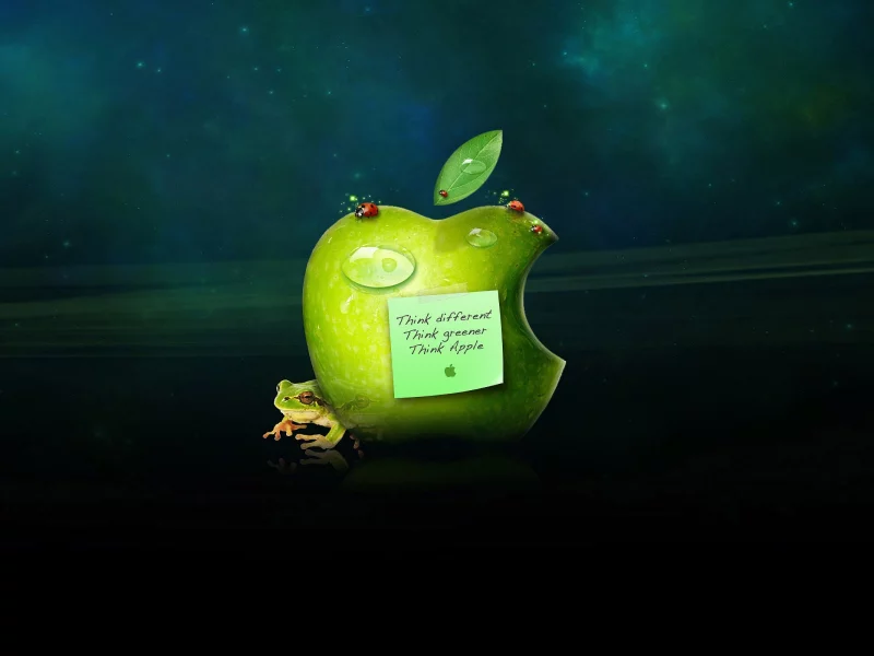 think different, , minimalistic