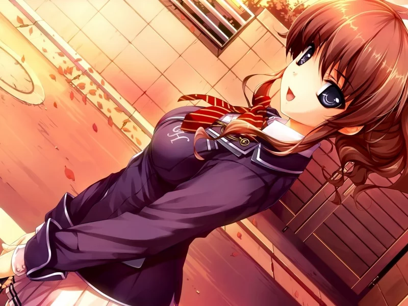 , Hanamiya Nagisa, anime girls, Misaki Kurehito, Ushinawareta Mirai wo Motomete, school uniforms